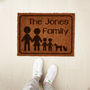 Personalised Family Doormat, thumbnail 5 of 5