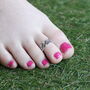 Black Bohemian Midi Tribal Beach Wide Band Toe Ring, thumbnail 2 of 7