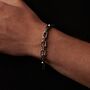 Silver Personalised Large Link Bracelet For Men And Women, thumbnail 3 of 12