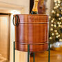 Burnished Copper Free Standing Ice Bucket, thumbnail 4 of 7