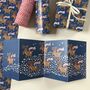 Rudolph And Reindeer Christmas Wrapping Paper, thumbnail 2 of 10