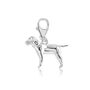 Border Terrier Charm Sterling Silver, thumbnail 5 of 10