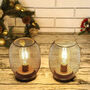 Set Of Two Round Table LED Lamps Battery Powered, thumbnail 5 of 5