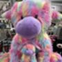 Extra Large Rainbow Highland Cow Soft Toy 60cm, thumbnail 5 of 6