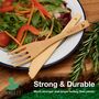 Bamboo Cutlery Set, 24 Piece, thumbnail 5 of 6
