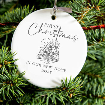 First Christmas In Our New Home Christmas Decoration, 3 of 4