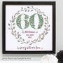 Personalised 70th, 80th, 90th Birthday Framed Print, thumbnail 10 of 12