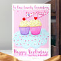 Personalised Cupcake Grandma Birthday Card, thumbnail 3 of 10