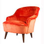 The New Pinta Armchair In Luxe Velvet, thumbnail 7 of 9