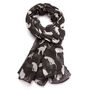 Colourful Cat Print Scarf, thumbnail 4 of 10