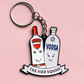 'The Vod Squad' Vodka Friendship Keyring, 5 of 6