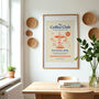 Coffee Club Retro Wall Art Poster Print, thumbnail 4 of 12