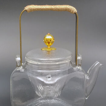 Square Glass Teapot By Rendy Shop UK | notonthehighstreet.com
