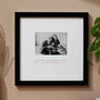 Personalised Father's Day Photo Frame With Gold Text, thumbnail 4 of 7