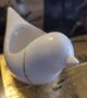 White Porcelain Bird Ornament, thumbnail 1 of 3