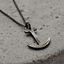 Personalised Men’s Anchor Necklace, thumbnail 4 of 6