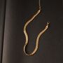 Collar Chain 18 K Gold Plated Necklace, thumbnail 2 of 7