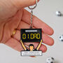 'No Substitute For You' Football Keyring For Dad, thumbnail 3 of 7