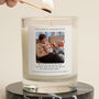 Memorial Candle Personalised Photo With Message Gift, thumbnail 1 of 6