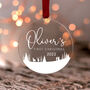 Baby's First Christmas Personalised Tree Bauble, thumbnail 5 of 6