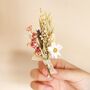 Wildflower Dried Flower Buttonhole, thumbnail 1 of 2
