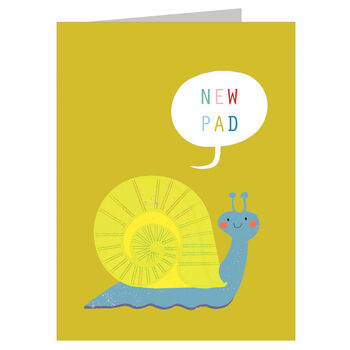 Mini Snail New Home Card, 2 of 5