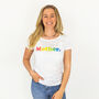 Ombre 'Mother' Organic T Shirt, thumbnail 1 of 3