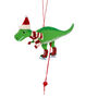 Personalised Christmas Dinosaur Pull Toy, thumbnail 2 of 2