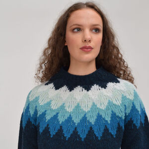 chunky lambswool jumper