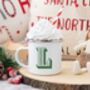 Christmas Initial Mug, thumbnail 2 of 2