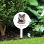 Personalised Cat Love Heart Memorial Grave Marker, thumbnail 7 of 12