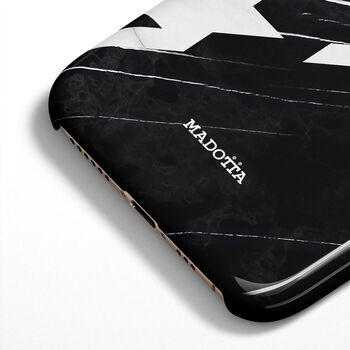 Houndtooth X Marble Case For iPhone, 4 of 4