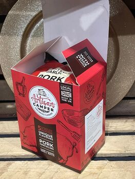 Pork Crackling Gift Box, Artisan Camper, 3 of 4