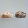 Ebb And Flow Wooden Knot Lampshade, thumbnail 1 of 6
