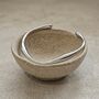 Organically Shaped Bangle Silver, thumbnail 2 of 8