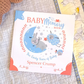 Baby Memory And Milestone Book Personalised, 12 of 12
