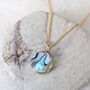 The Circle Abalone Shell Necklace, thumbnail 1 of 8
