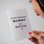 Personalised Happy Birthday Card For Mummy, thumbnail 5 of 5