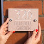 Personalised Laser Cut Acrylic Street House Door Sign, thumbnail 1 of 9