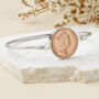 30th Birthday 1995 Penny Coin Bangle Bracelet, thumbnail 1 of 9