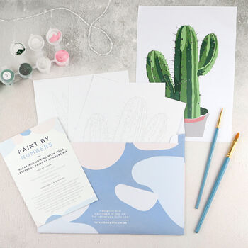 Paint By Numbers Letterbox Gift, 7 of 10