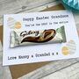 Personalised Children's Easter Chocolate Card, thumbnail 2 of 2