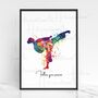 Personalised Martial Arts Print, thumbnail 4 of 7