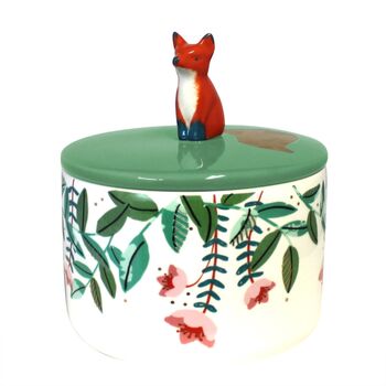 Porcelain Jar With Fox Lid, 4 of 6