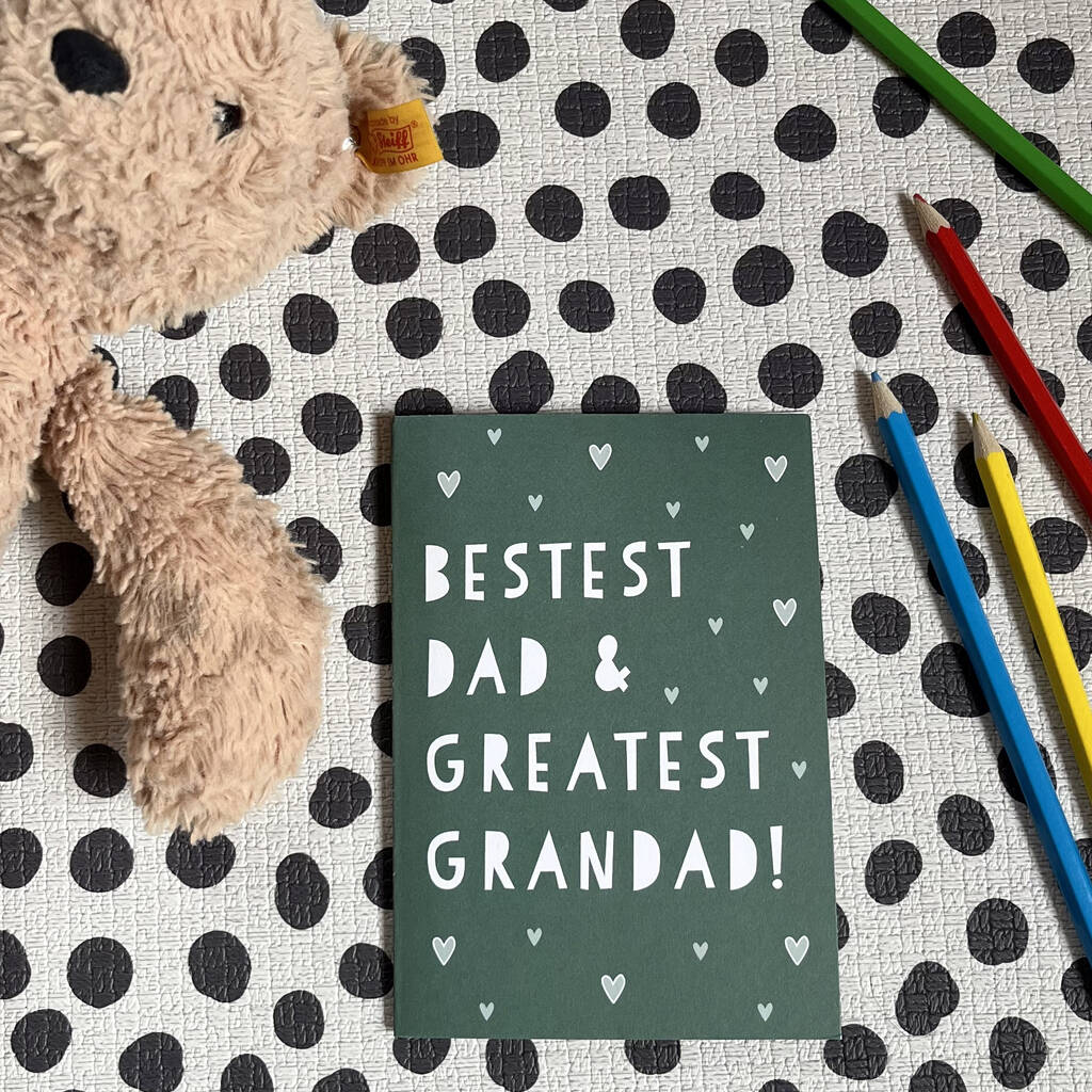 Best Dad And Greatest Grandad Father's Day Card