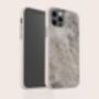 Grey Marble Eco Friendly, Biodegradable Phone Case, thumbnail 3 of 8