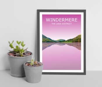Windermere Lake District Art Print, 4 of 4
