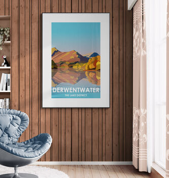 Lake District Peaks And Lakes Set Of Seven Art Prints, 7 of 8