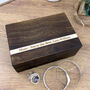 Veneer Personalised Wooden Anniversary Box, thumbnail 2 of 12