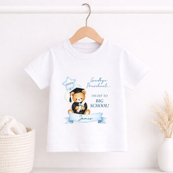 Personalised Goodbye Preschool T Shirt, 3 of 8